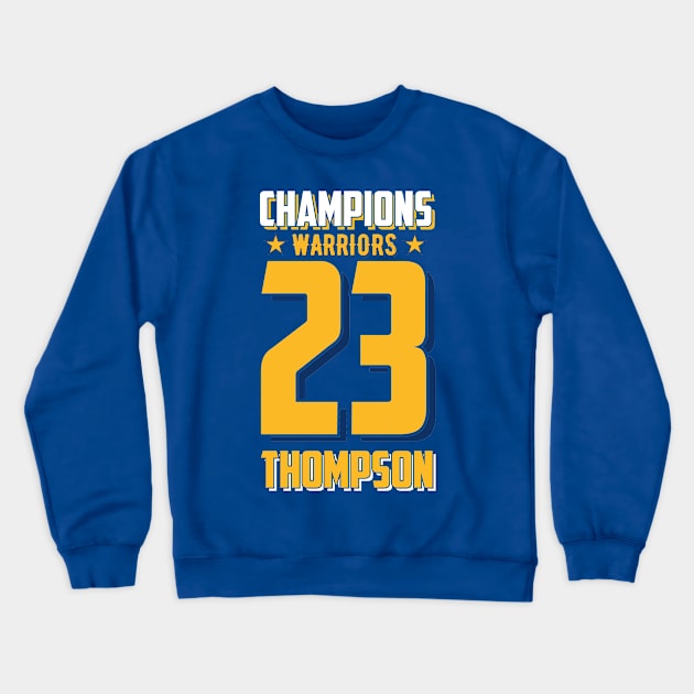 Warriorsss Basketball Champions 2023 Thompson Edition Varsity T-Shirt Crewneck Sweatshirt by T-shirt US